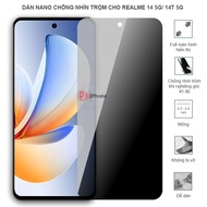 Anti-peeping sticker for Realme C71 - nano flexible tempered sticker
