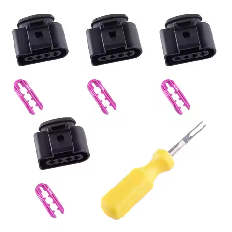 Ignition Coil Connector Repair Kit Wiring Harness Plug Accessories Fit For Audi A1 A2 A3 A4 S4 A6 A8