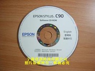 【恁裕】【二手商品_YLU1031207】EPSON STYLUS C90原廠列表機驅動程式光碟片@310232400