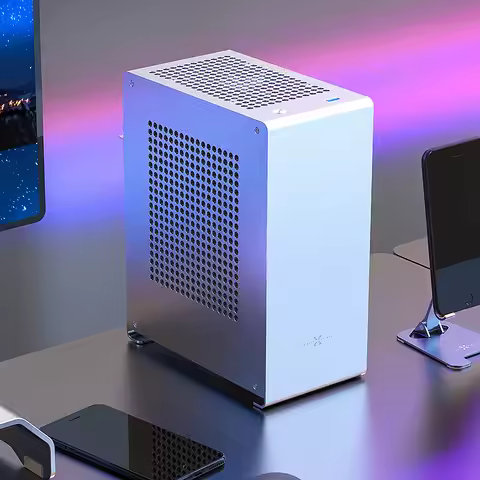 BRAVEMAN ZZAW A1PLUS PC Desktop Mini Micro Slim Portable ITX Computer Case 2021 Support FLEX-1U Powe