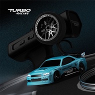 Turbo Racing RC Remote Control Car 1/76 Mini Professional Racing Model Car C74 Blue