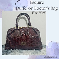 AUTHENTIC ESQUIRE DUFFEL OR DOCTOR'S BAG