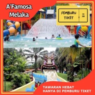 [RM5 OFF - Code:PEMBURU5 ] A'Famosa Water Park & Safari Wonderland Ticket