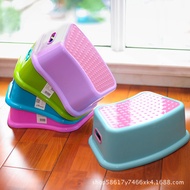 ST/📍Toilet stool Toilet Household Stool Creative Bathroom Stool Kindergarten Children's Plastic Stool GBYE
