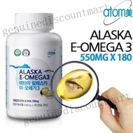 [Atomy] Alaska E-Omega 3 550mg x 180capsules/atomy alaska omega3/ atomy omega3xtra slim