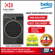 BEKO HEAT PUMP DRYER (12 KG) B5T66230WM + 3 YEAR WARRANTY