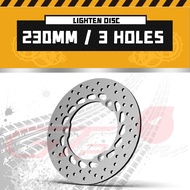 LIGHTEN DISC NMAX FRONT 230MM 3 HOLES 3.5MM / FRONT NMAX DISC MADE IN