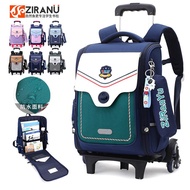 Beg galas Troli Ikan Asli MUJI Import Jepun untuk Pelajar Sekolah Rendah Darjah 3-6 Lelaki dan Perem