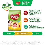 Dumex Dugro Step 3 Original/Asli Growing Up Milk Formula 1 - 3 years 550g