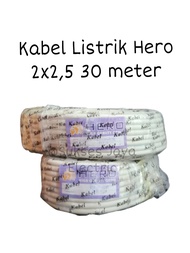 Kabel Hero NYM 2x25 30yard Kabeli Listrik Kawat 2x2.5 30y