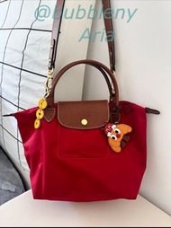 LONGCHAMP 瓏驤 Le Pliage Original 旅行袋 紅色