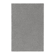 STOENSE 短毛地毯, 中灰色, 200x300 公分