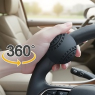 Steering Wheel Booster Spinner Handle, Easy Turn Knob for Car Truck Driving Pemutar Roda Stereng, Pe