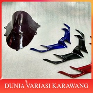 paket visor r15v3 windshild r15 v3 dan winglet r15v3 winglet r15 v3 visor r15 v3