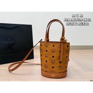2025MCM MCM Bucket Bag Shoulder Bag Tote Bag Size: 15 19