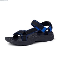 Korean Fashion Sandal Lelaki Men's Flat Breathable Sandals Harajuku Ulzzang Women Beach Gladiator Sh