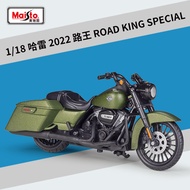 Maisto1:18 Harley2022Road King ROAD KING SPECIAL 1:1 Scale Alloy Motorcycle Model