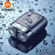 เครื่องโกนหนวดไฟฟ้า Xiaomi Mijia S600โกนหนวดแบบพกพาสำหรับผู้ชายเครื่องโกนหนวดเคราแบบชาร์จไฟได้เครื่องโกนหนวดเคราแบบแห้งและเปียกสามารถซักได้