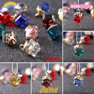 JUNE1 10pcs Glass Spacer Beads Handmade 2mm 14 Colors Bracelet Components