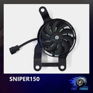 ATAKA Radiator Fan Sniper 155 Oil Cooler Water (Plug and Play) Motorcycle Coolant Radiator FAN