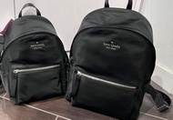 Kate spade handbag , bag, 手袋，背囊，背包，尼龍，黑色，backpack,black,nylon