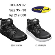 Megabonus Sepatu Homyped Hogan 02 Sepatu Sekolah Boots Laki Perempuan