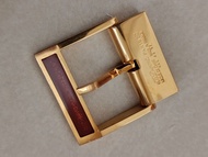 S.T.Dupont 中古都彭酒紅色金沙皮帶扣