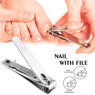 High Quality Stainless Steel Nail Cutters With Nail File Nail Clippers Bat4835 T9f3