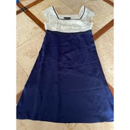 Dress Bust 31-32 Inches Navy Blue