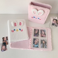 Binder, lovely A5 size rabbit fur photo album