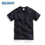 美牌 GILDAN 黑色短袖素色T恤 美國棉 素面滾筒T