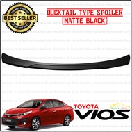 Toyota Vios 2019-2021 4th Gen Ducktail Spoiler (Matte Black) 2nd Design