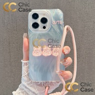 Cartoon 3D Doll For Case vivo Y17S Y12S Y12 Y20 Y28 4G Y21 2021 Y18 Y03 Y16 Y22 Y19C Y27C V29 5G Y30