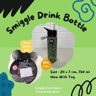 Smiggle SPOUT PC DASH BLACK ORIGINAL Drinking Bottle