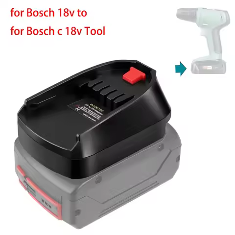 BOSB18C for Bosch 18v Li-ion Battery for Bosch C Tools Replacement 18V Green Blue Adapter Use Batter