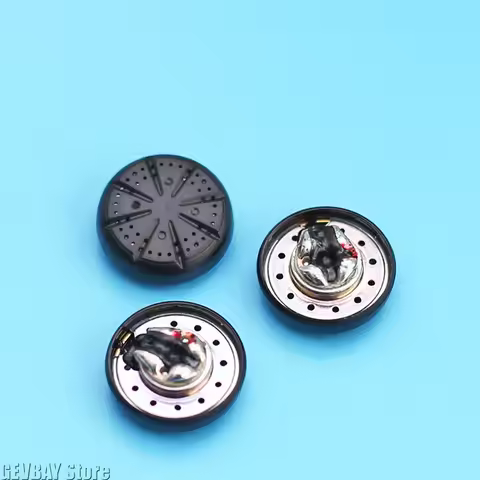 4Pcs 15.4MM MX500 Earphone Speaker Unit HiFi Bass Sound Quality Driver DIY Flat Head Earbuds Speaker