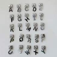 Italian Charm Bracelet, Italian Charm Bracelet Stainless Steel - Dangling Letter Charm
