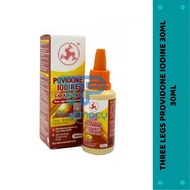 🌞READY STOCK THREE LEGS PROVIDONE IODINE 30ML🌞