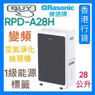 樂信 - RPD-A28H 變頻空氣淨化抽濕機 (28公升)