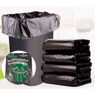 TRASH BAG PLASTIC/GARBAGE BAG 10pcs/Pack BLACK XL