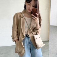 Premium QUALITY!! Uniqlo Blazer Women Nabila Korea Latest Imports - Latest Crop Blazer Women Korean Style - Women's Blazer Korean Style