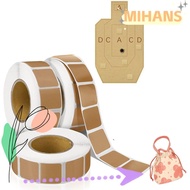 MIH Target Stickers, Self-Adhesive for Long&Short Range Square Target Pasters,  Range Targets  Label