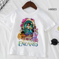 Encanto Cartoon Print Kids Tshirt Children Girls Encanto Print Tee Shirt Little Girl Cute Encanto To