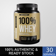 Halal Muscle Matrix 100% Whey 1.98lbs/0.9kg [30 Serving] - Whey Protein Concentrate Fast Muscle Reco