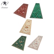 Fenteer Christmas Runner Rug Floor Rug Doormat Christmas Decoration for Party Indoor Holiday