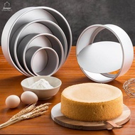 SWEEJAR 1PC Baking Pans 4/6/8/10 Inch baking tray Aluminum Alloy Non-stick Cake Mould Bakeware Baking Tools kitchen