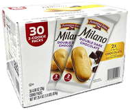 Pepperidge Farm - 834g Milano 雙層黑朱古力曲奇餅乾 (28g x 30包) 平行進口