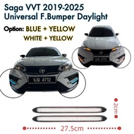 Proton Saga VVT 2019 2025 Universal 12V  Front Bumper DRL Daylight 27.5cm
