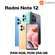 มือถือ Redmi Note 12 4G - เรดหมี่ RAM 8GB, ROM 256GB แบตเตอรี่ 5,000  รองรับชาร์จไว 33Wเครื่องใหม่เคลียร์สต๊อก