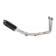 For Honda Transalp 750 2023 2024 Hornet 750 CB750 CB 750 XL750 Escape Slip-on Motorcycle Exhaust Muf